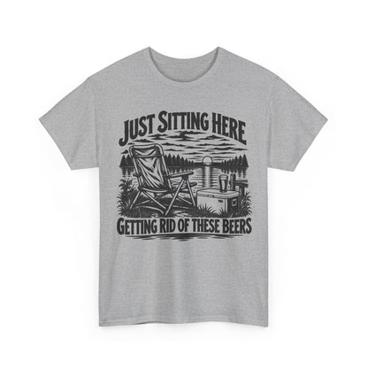 Getting Rid of Beers – Gildan 5000 T-Shirt | 324a
