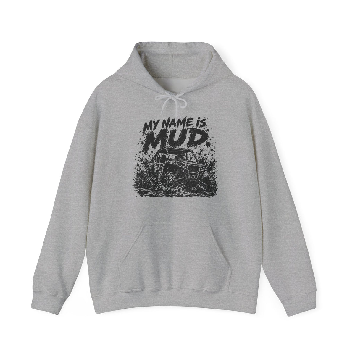 My Name Is Mud – Safety Green/Pink Gildan 18500 Hoodie | 049a