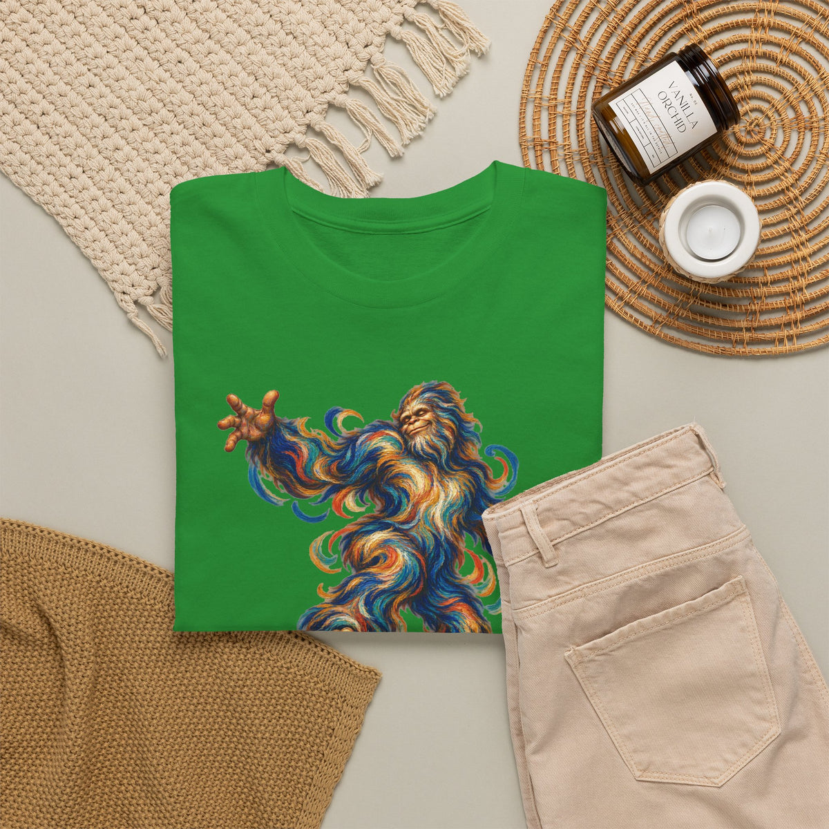 Spiral Step Bigfoot Dance T-Shirt