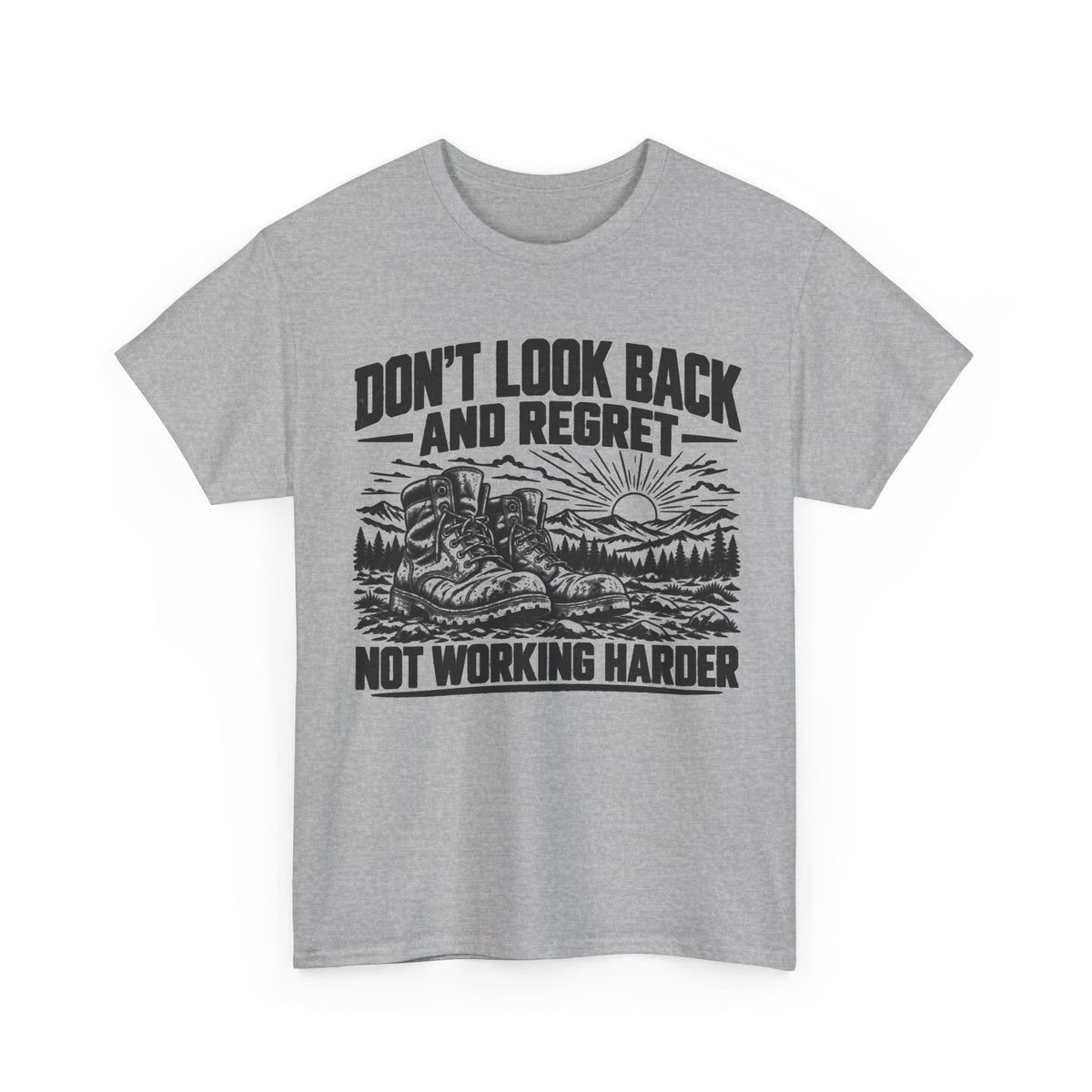 Work Harder – Gildan 5000 T-Shirt | 040a