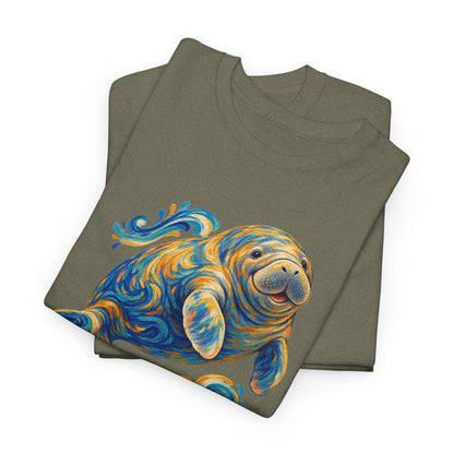 Golden Drift Manatee T-Shirt