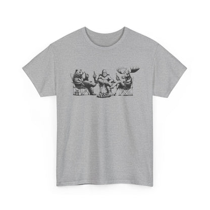 By the Fire Camping T-Shirt | Woodland Graphic Tee