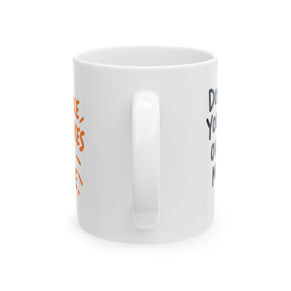 Past and Future Mistakes – Ceramic Mug, 11 oz | 012