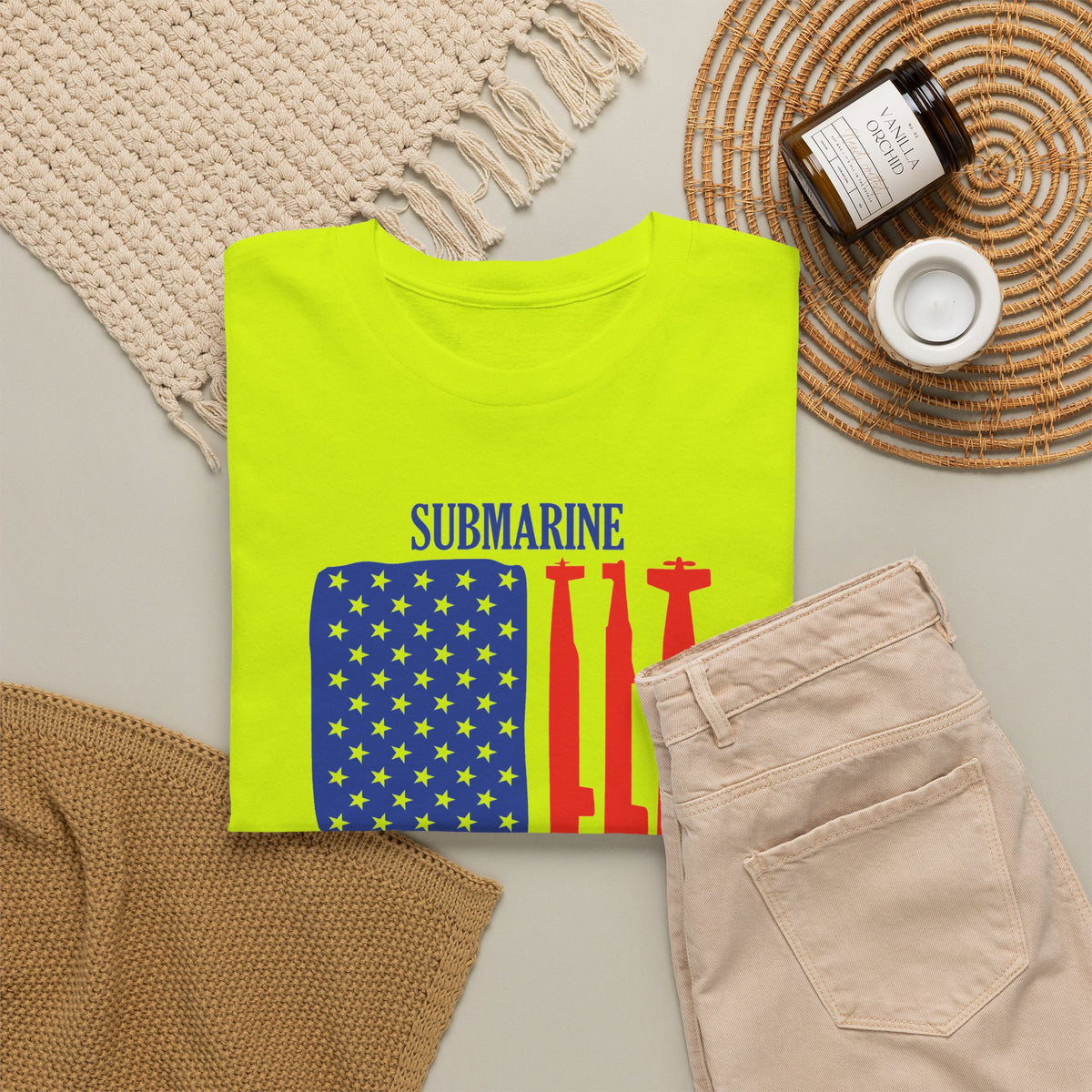 Submarine Flag - Red and Blue T-Shirt | Unisex Graphic Tee