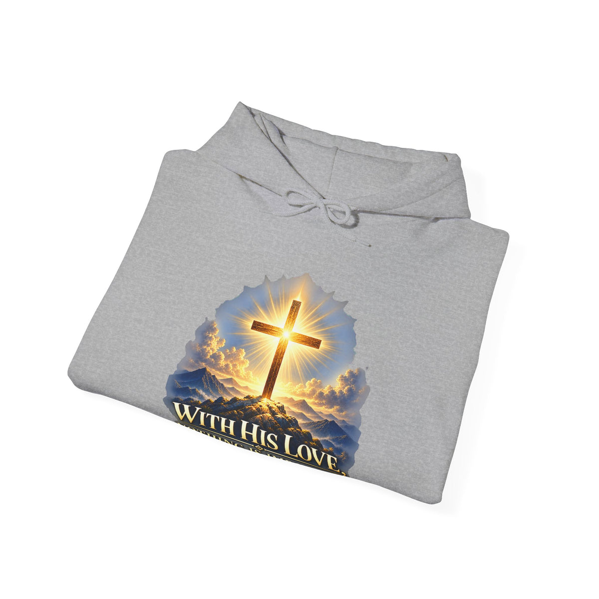 Nothing Is Impossible – Gildan 18500 Hoodie | 026