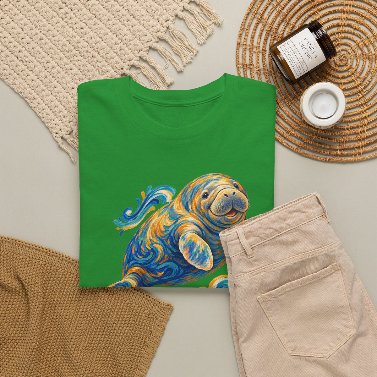 Golden Drift Manatee T-Shirt