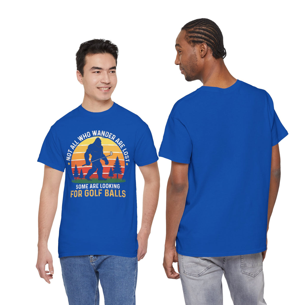 Looking for Golf Balls T-Shirt | Not All Who Wander Are Lost Tee