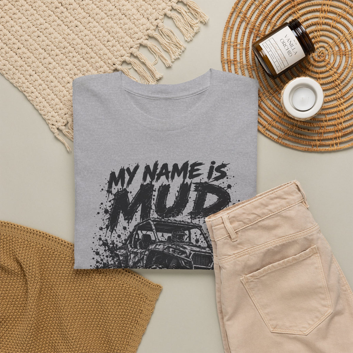 My Name Is Mud – One-Color Off-Road UTV Gildan 5000 T-Shirt | 049a
