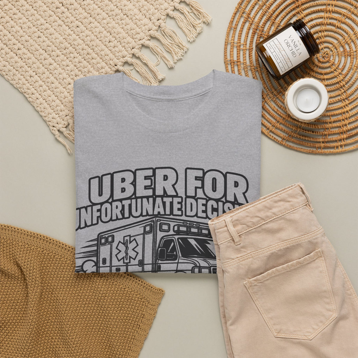 Uber for Unfortunate Decisions — One Color – Gildan 5000 T-Shirt | 172-R1a