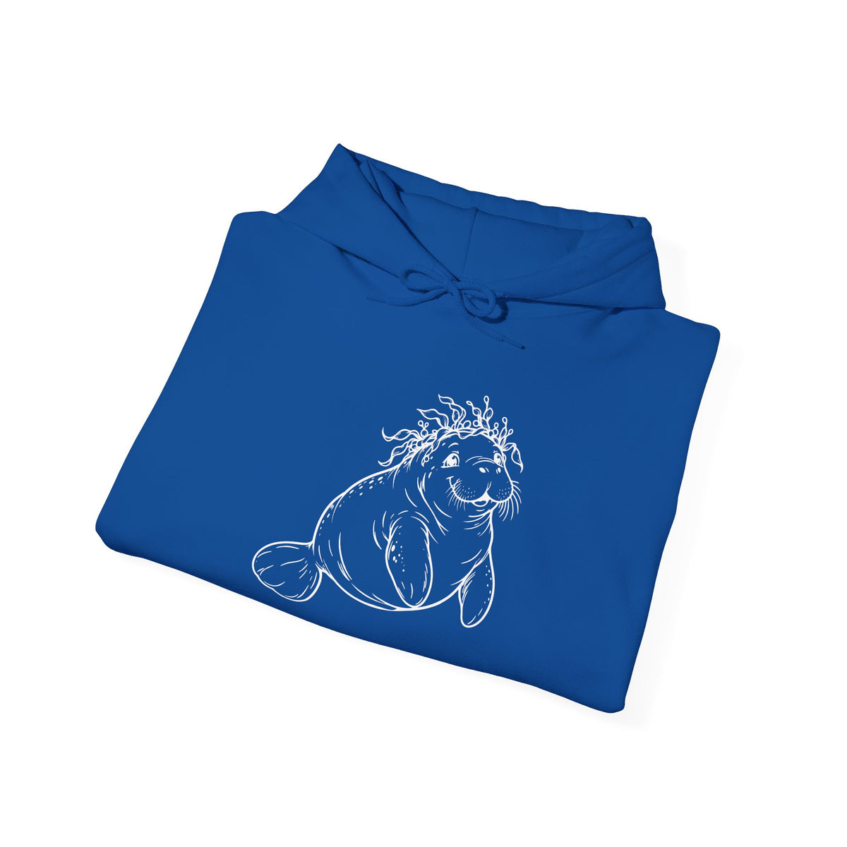 Kelp-crowned manatee Pullover Hoodie