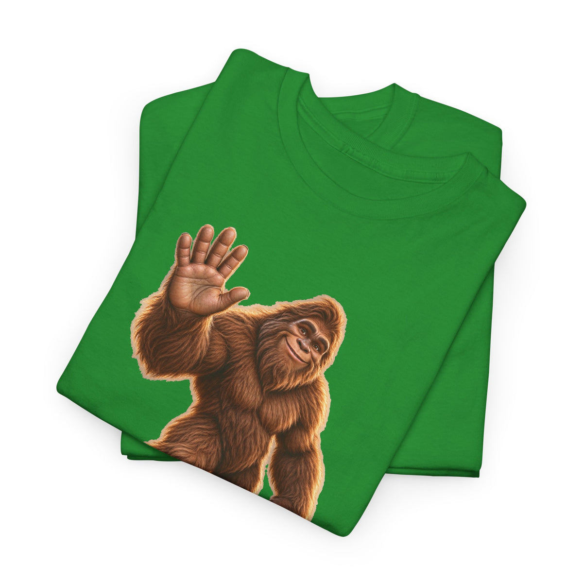 Friendly Sasquatch High Five T-Shirt