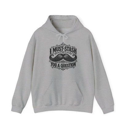 Must-stash You a Question – Safety Green/Pink Gildan 18500 Hoodie | 038a