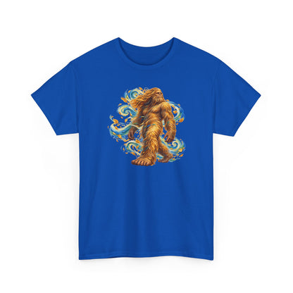 Golden Wind Sasquatch Portrait T-Shirt