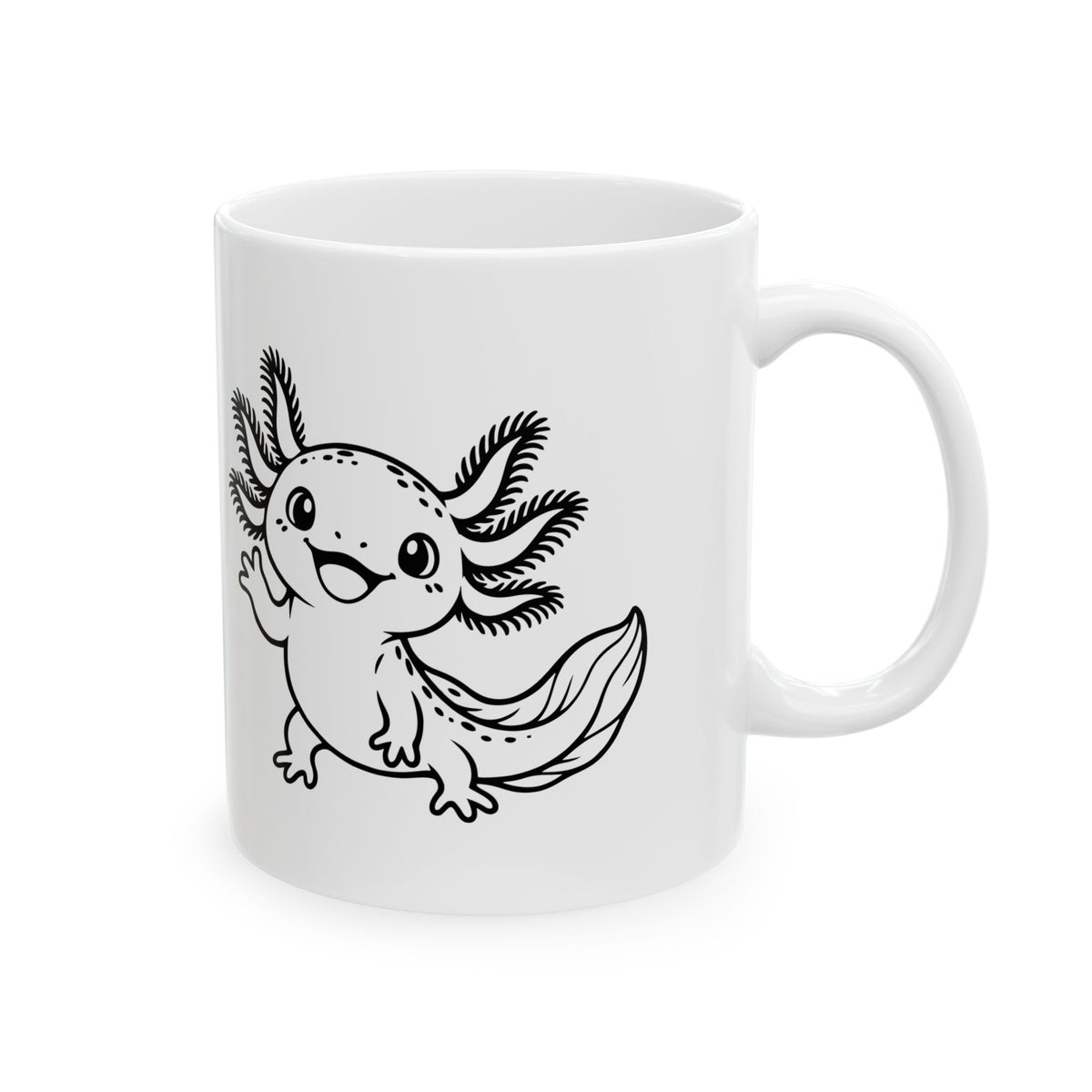 Little Wave Axolotl Mug