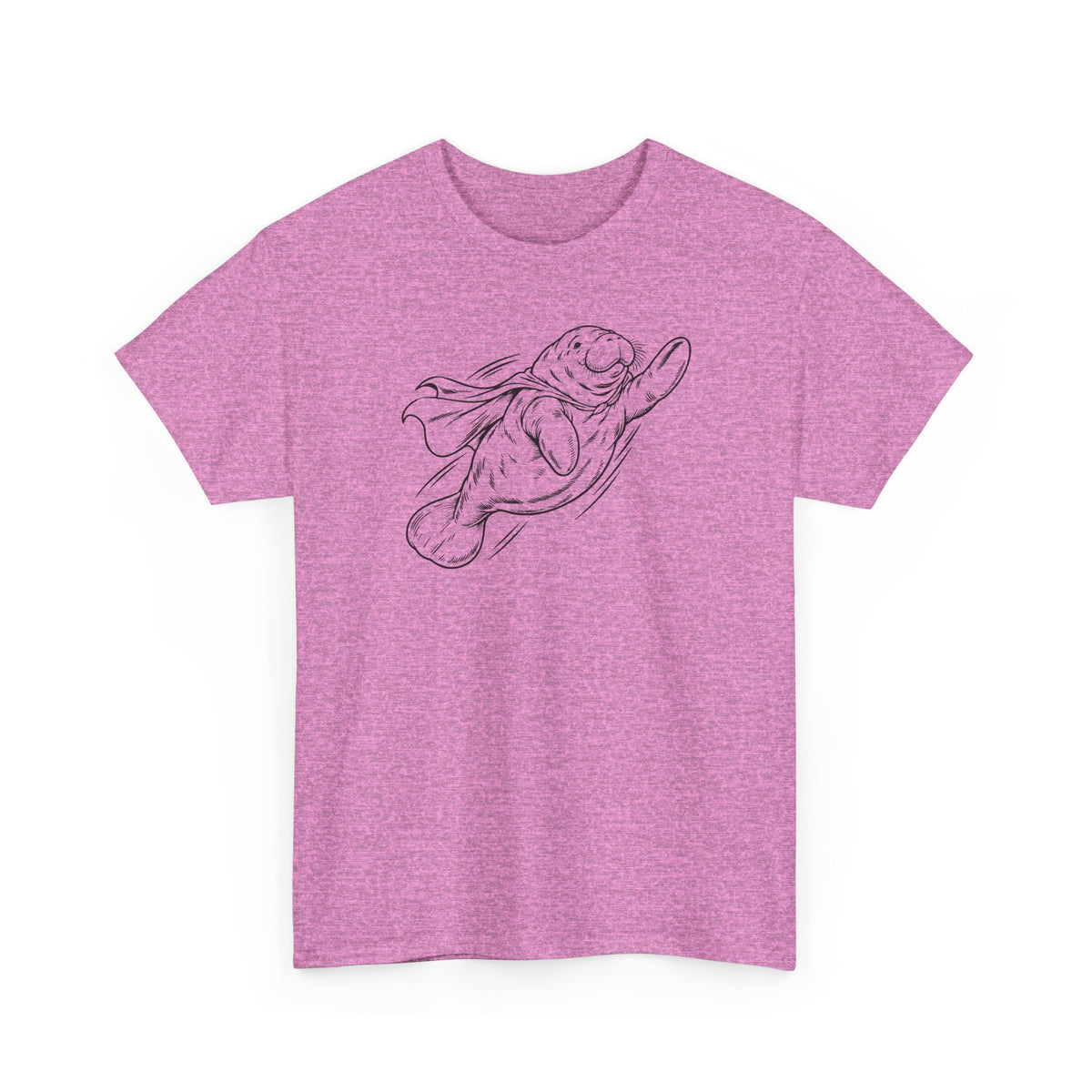Chubby Manatee Takes Flight T-Shirt