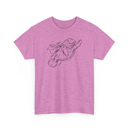 Chubby Manatee Takes Flight T-Shirt