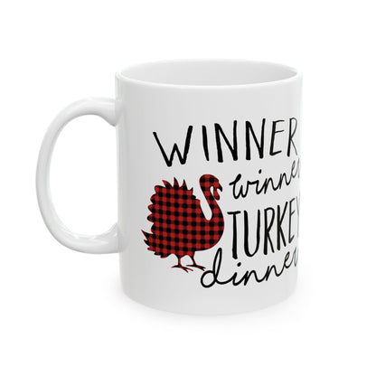Winner Winner Turkey Dinner Mug | 11 oz