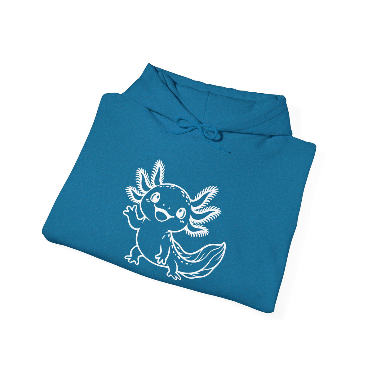 Little Wave Axolotl Pullover Hoodie