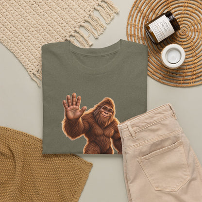 Friendly Sasquatch High Five T-Shirt