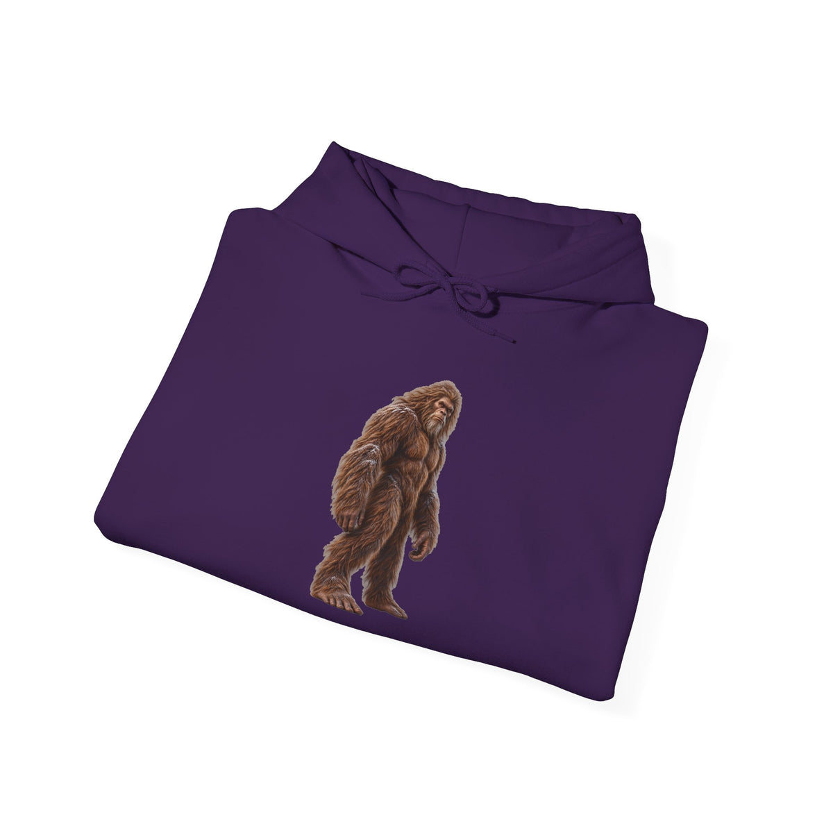 Frost-Touched Alpine Sasquatch Pullover Hoodie
