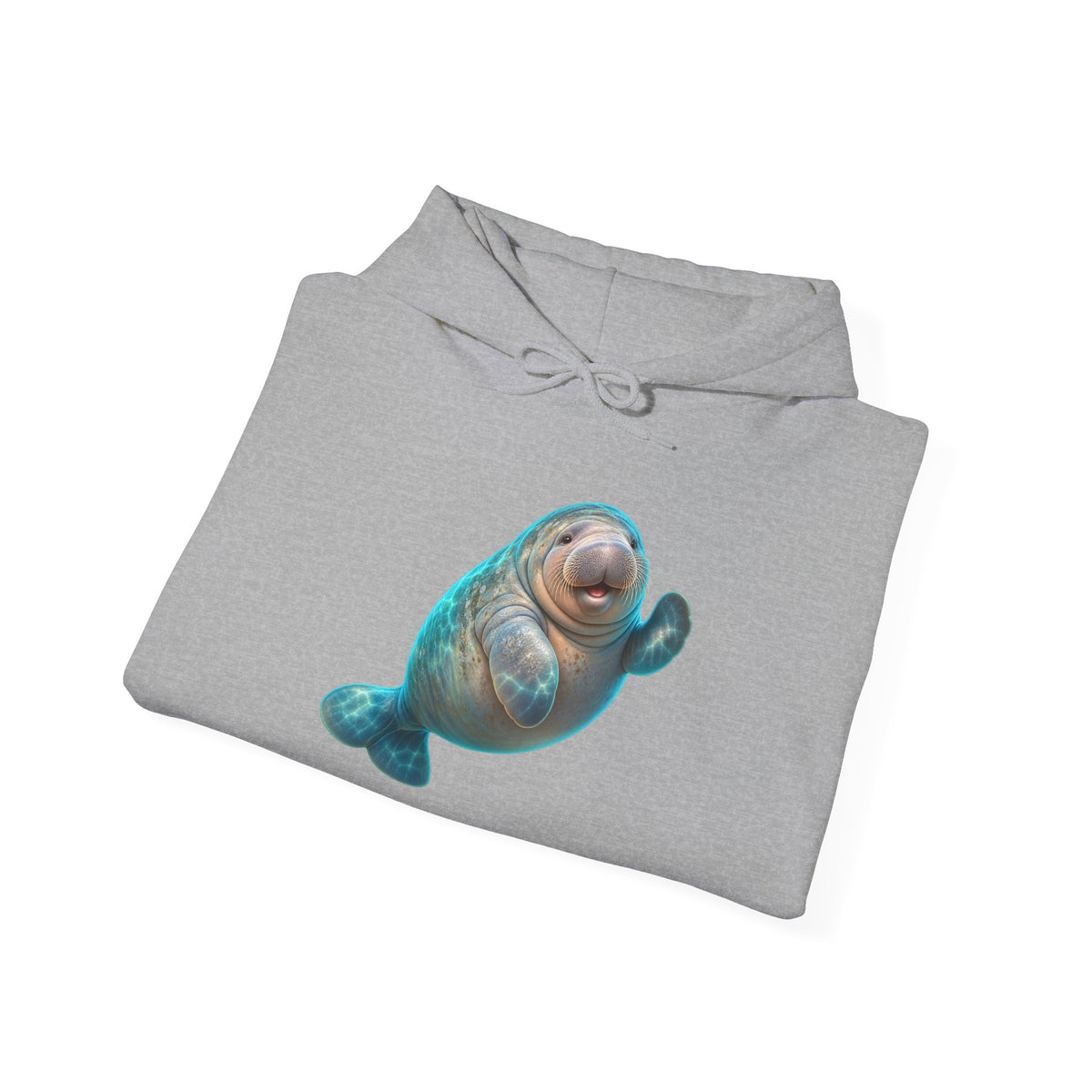 Friendly Flipper Manatee Pullover Hoodie