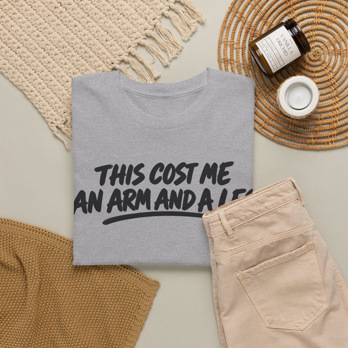 Arm and a Leg — Words Only – Gildan 5000 T-Shirt | 153c
