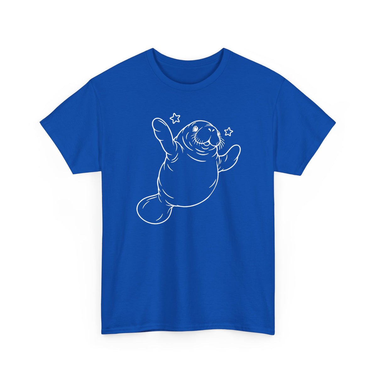 Chubby Mermaid Sea Cow Stretch Manatee T-Shirt