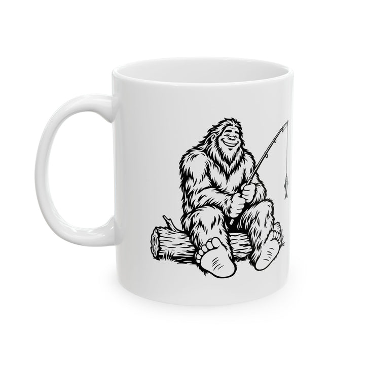Bigfoot’s Peaceful Fishing Trip Mug