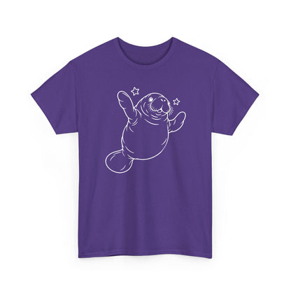 Chubby Mermaid Sea Cow Stretch Manatee T-Shirt