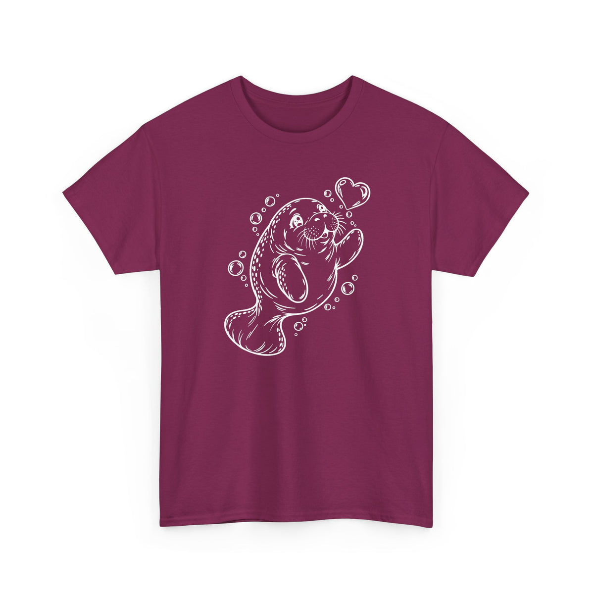 Chubby Manatee's Bubble Wish T-Shirt