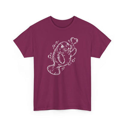 Chubby Manatee's Bubble Wish T-Shirt