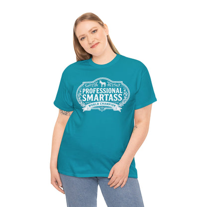 Professional Smartass T-Shirt | Funny Graphic Tee – White