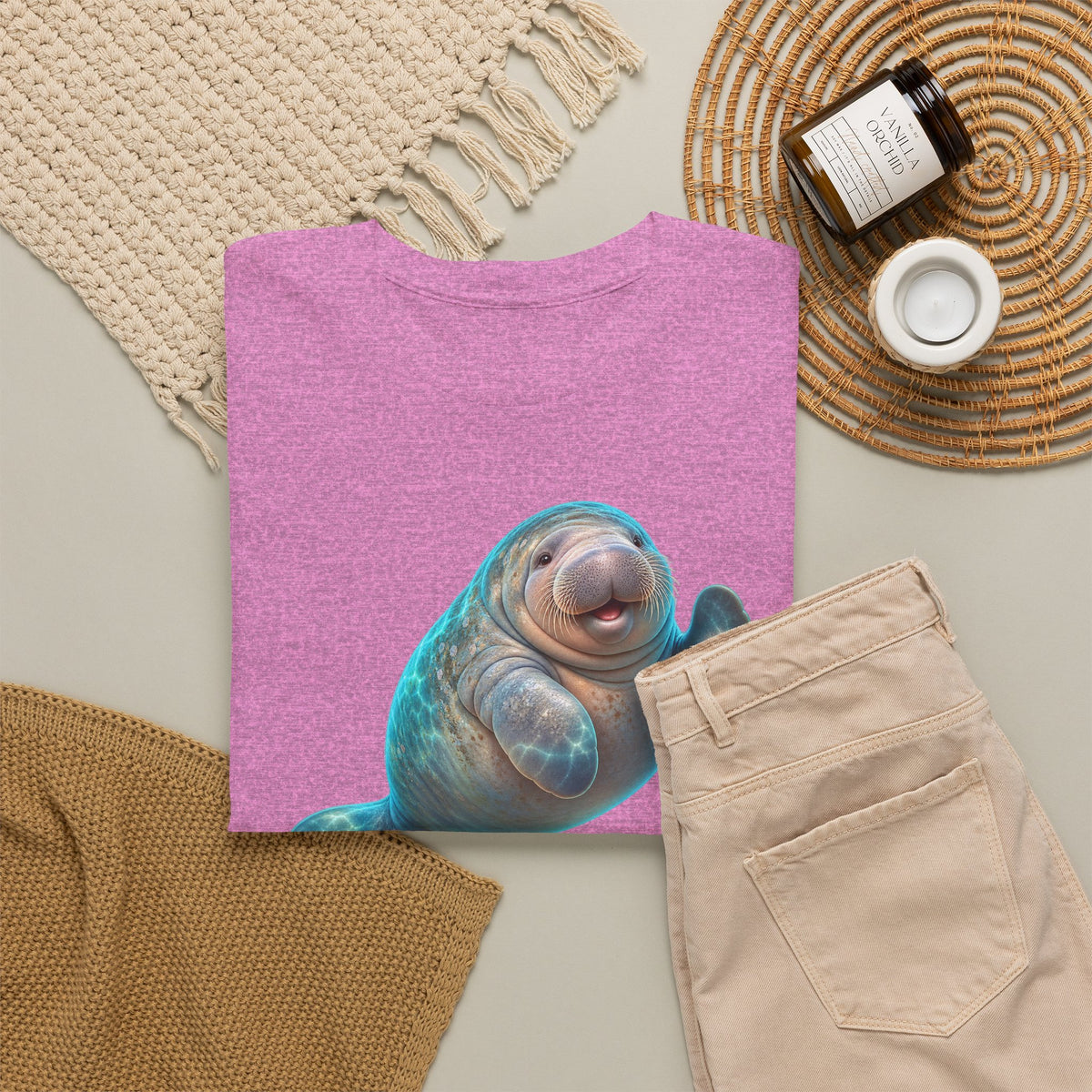 Friendly Flipper Manatee T-Shirt