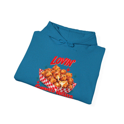 Lovin’ Cheese Curds & Summer Nights – Gildan 18500 Hoodie | 002a-v2