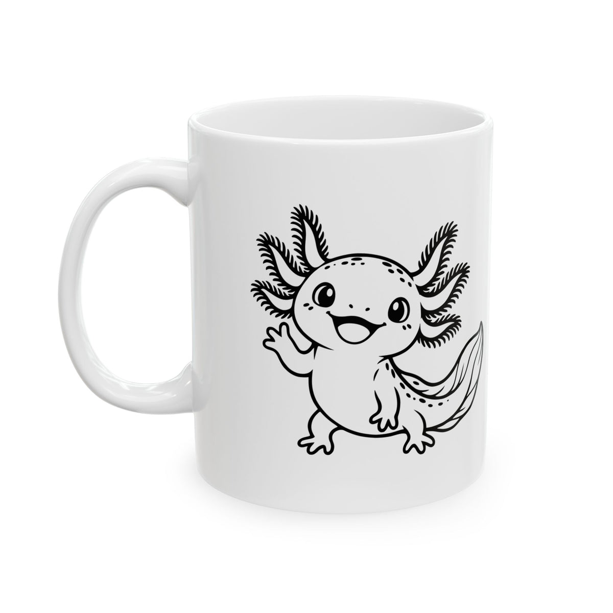 Little Wave Axolotl Mug
