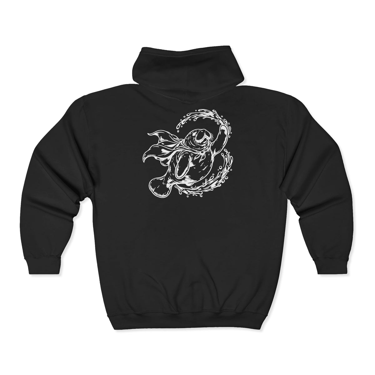 Tidal Guardian Manatee Zip-Up Hoodie