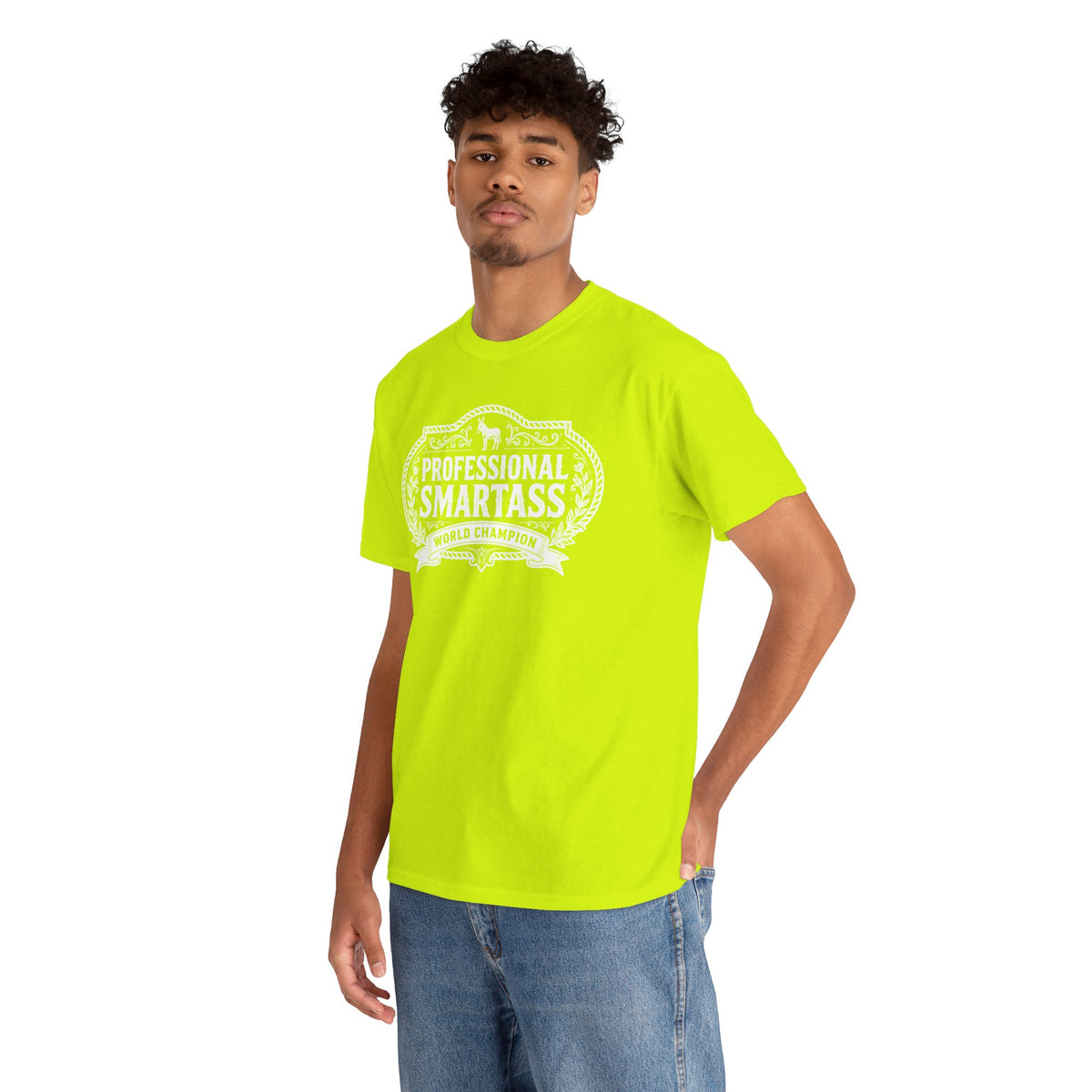 Professional Smartass T-Shirt | Funny Graphic Tee – White