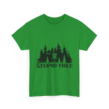 Stupid Tree Disc Golf T-Shirt | Funny Disc Golfer Tee