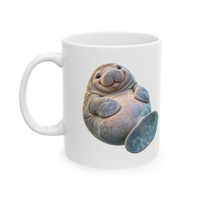 Plump Manatee Paddle Float Mug