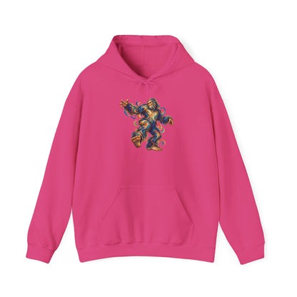 Spiral Step Bigfoot Dance Pullover Hoodie