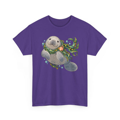 Chubby Mermaid Cozy Kelp Scarf Manatee T-Shirt