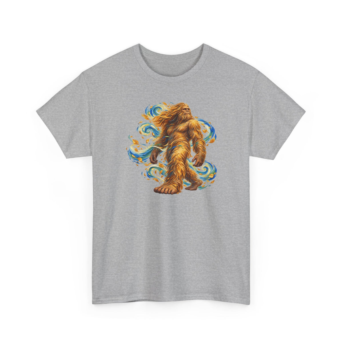 Golden Wind Sasquatch Portrait T-Shirt