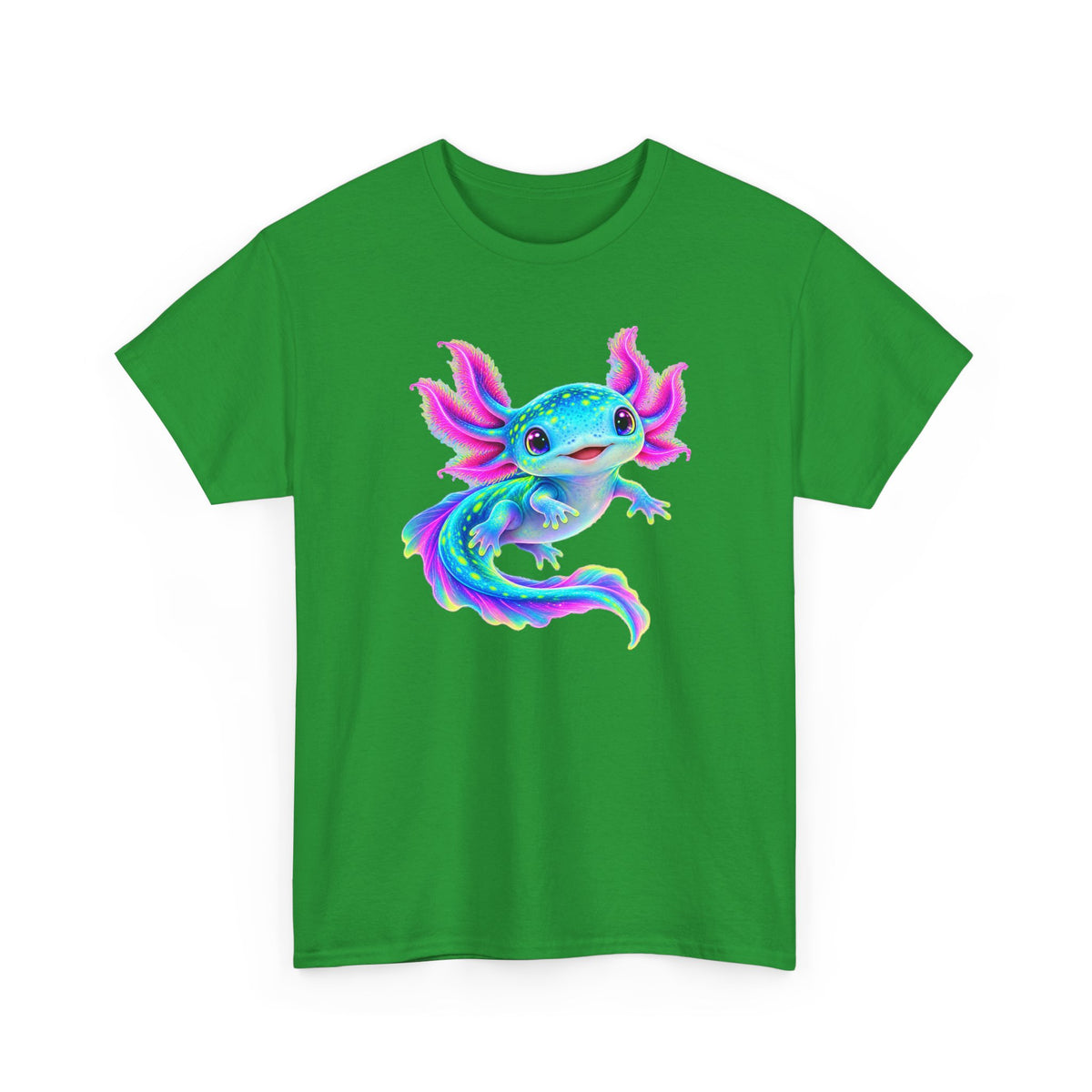 Electric Axolotl in Motion T-Shirt
