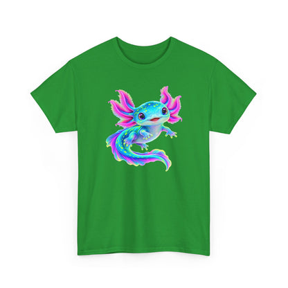 Electric Axolotl in Motion T-Shirt