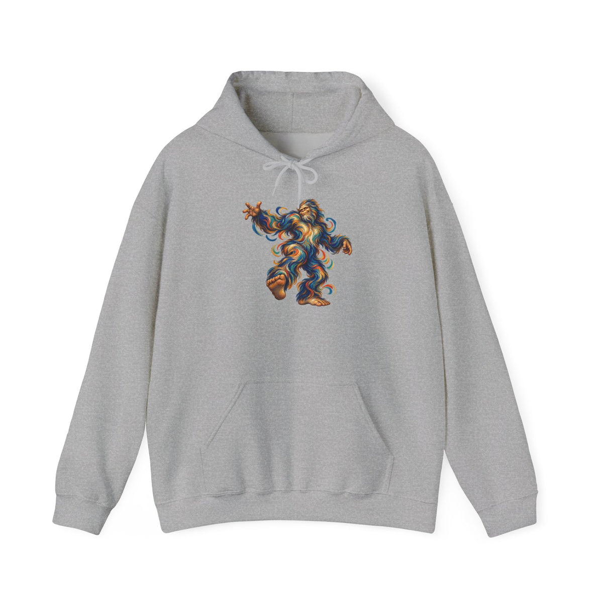 Spiral Step Bigfoot Dance Pullover Hoodie