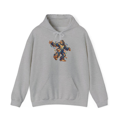 Spiral Step Bigfoot Dance Pullover Hoodie
