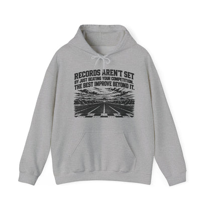 Beyond the Competition – Vintage Racing Gildan 18500 Hoodie | 047a