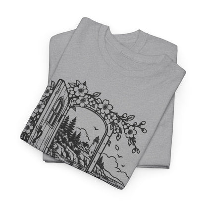 Door County Is A-Door-Able — One Color – Gildan 5000 T-Shirt | 198b