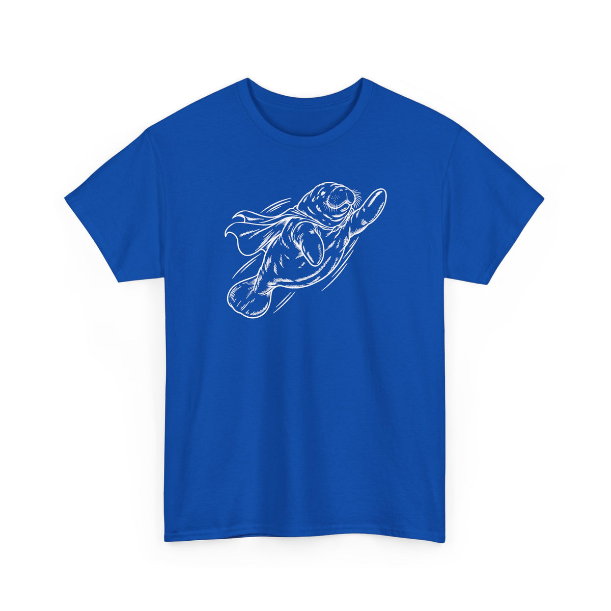 Chubby Manatee Takes Flight T-Shirt