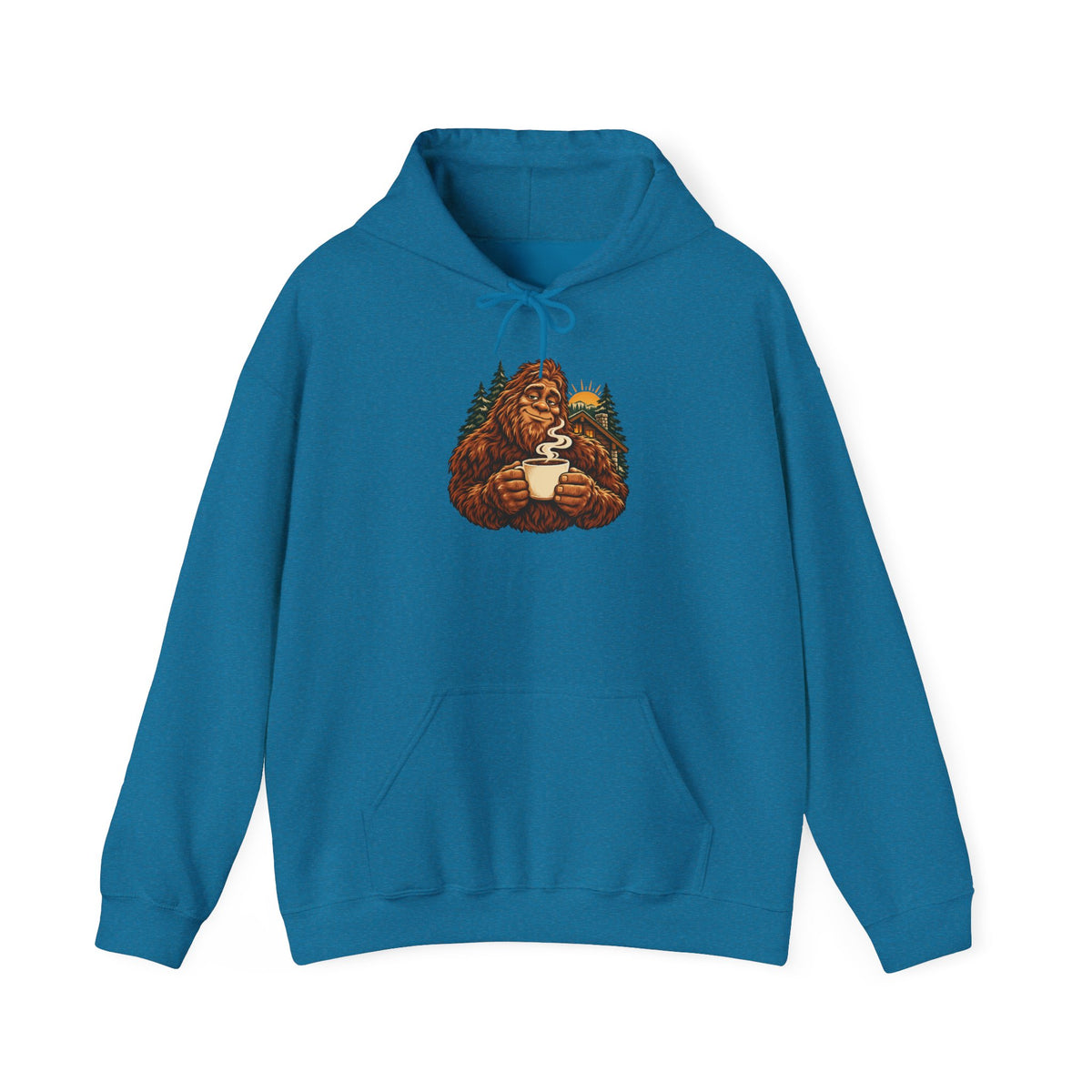 Bigfoot Coffee Before Sightings Hoodie